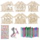 thumbnail image 3 of Handmade Wind Chime With Cutouts For Adults Garden Parties DIY Style 1 Set, 3 of 5