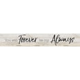 thumbnail image 2 of Craven, Katrina 32x9 Gold Ornate Wood Framed with Double Matting Museum Art Print Titled - Be My Always, 2 of 4