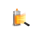 thumbnail image 1 of Calefactor Eléctrico De Aire Portátil1500w Con Humidificador gris, 1 of 5