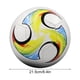 thumbnail image 5 of Baln De Ftbol Para Exteriores, Tamao 5, De Cuero, 27 Pulgadas, Construccin Duradera, Ideal Para Entrenamiento Juvenil, Juego Recreativo, Paquete De 1, Negro, Ukhbmc, 5 of 7