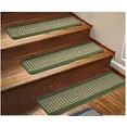 thumbnail image 2 of Imperial Rug Carpet Stair TREADS - Hunter Green (Pack of 4), 2 of 5