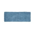 thumbnail image 3 of Home Weavers Fantasia Bathroom Rug 100% Cotton Bathroom Rugs Set, Washable Rug, Soft Cotton and Water Absorbent bath Rug, Kitchen Mat, Bath Rug, Bath Floor Mat Non Slip, 21"x54" Runner, Blue, 3 of 6
