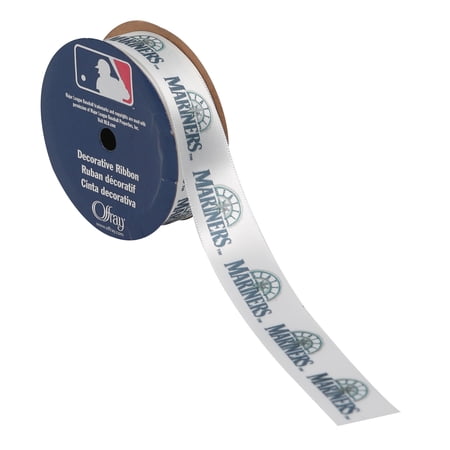 Offray 7/8 x9 MLB Seattle Mariners Ribbon