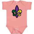 thumbnail image 3 of Inktastic Fleur De Lis Mardi Gras Holiday Boys or Girls Baby Bodysuit, 3 of 5