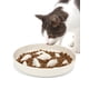 thumbnail image 2 of Cuenco de alimentación lenta para gatos, antivómitos, antideslizante, 2,8 cm de altura, forma de ballena, almohadillas antideslizantes de silicona, fácil de usar y limpiar, 2 of 5