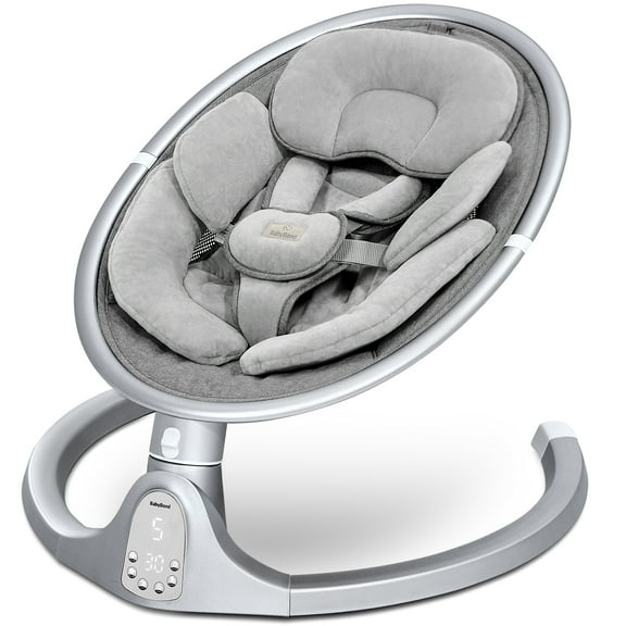 Baby Swings for Infants, Remote Control Baby Swing(Gray)