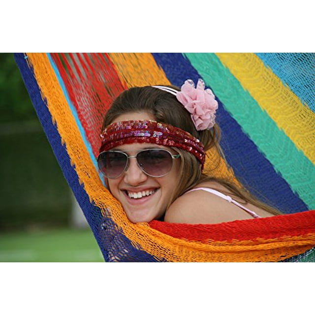 Hammocks Rada TM - Jumbo Size Multicolor - Largest Hammock by UPS in 2 Days at Door