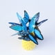 thumbnail image 3 of BRIGHTFUFU 24 estacas de mariposas artificiales de imitación, para decorar plantas, jardín, patio, césped y maceta (azul), 3 of 7