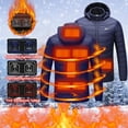 thumbnail image 4 of Outdoor Warm Clothing Heated For Riding Skiing Fishing Charging Via Heated Coat Home Decor Christmas Gifts Of The Day, 4 of 8