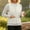 White, variant on Purcolt Womens Quilted Padded Puffer Vest Lightweight Casual Collarless Sleeveless Snap Button Front Jackets with Pockets