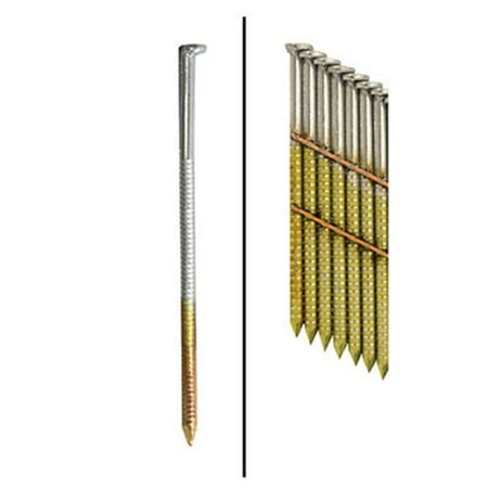 

Hillman Fasteners 461754 0.11 x 2.38 in. Framing 28 Ring Shank Wire Strip Galvanized Nails