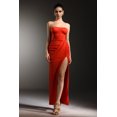 thumbnail image 1 of Dress Verues maxi sin mangas con aberturas y arrugas para mujer, 1 of 6