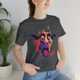 thumbnail image 2 of Abstract Art Cow tshirt, Modern animal tee, Farm fashion, Cow lovers Gift, 2 of 2