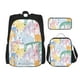 thumbnail image 1 of Balery Zebra Colourful Mochila escolar 3 en 1 para niños: mochila resistente con lonchera térmica y estuche para lápices. Mochila escolar para niños y niñas., 1 of 7