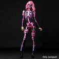 thumbnail image 1 of Disfraz de fantasma aterrador para mujer adulta, esqueleto de rosa, mono de diablo Sexy para Halloween, fiesta de carnaval, Día de los muertos xuanjing unisex, 1 of 2