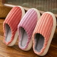 thumbnail image 5 of Womens Slippers House Shoes for Women Slippers Winter Cozy Shoes Indoor Outdoor Comfortable Soft Warm Fuzzy Slides For Her And Him, 5 of 6