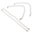 2Pcs Imitate Pearl Chain Strong Fashionable Simple Handbag Chains