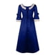 thumbnail image 3 of Womens Halloween Costumes 2024 Cosplay Gothic Dresses Women's Fashion Retro Performance Dance Performance Lace Lace Flare Sleeve Evening Dress, 3 of 3