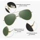 thumbnail image 3 of Lentes De Sol Hombre Dama Moda Uv Clásico Retro Piloto Gota Modelo Verde, 3 of 4