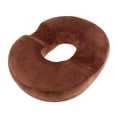 thumbnail image 4 of Cojín de Asiento Tipo Donut, Cojín de Espuma Viscoelástica para El Coxis para Hemorroides, Próstata, Embarazo, Posquirúrgico - café Macarena Cojín de asiento de donut, 4 of 7