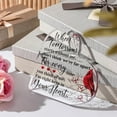 thumbnail image 4 of Red Cardinal Gifts Sympathy Gifts Memorial Gift for Loss of Loved One Sympathy Acrylic Glass Heart Memorial Present Table Centerpieces Remembrance Decor Christmas Condolence, 4 of 7