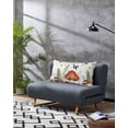 thumbnail image 2 of Spring Mushrooms California King Pillow Case - Microfiber Bed Throw Pillow Covers, Farmhouse Pastoral Botanical Watercolor Decorative Lumbar Pillow Cover with Envelope Closure for Sofa/Travel 20"x40", 2 of 6