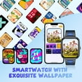 thumbnail image 3 of Smart Watch for Kids 1.75" with Fitness Tracker, Sleep Monitor, Sports Calling , DIY Dial, IP67 Waterproof, Step Counter, Puzzle Games, Alarm Clock, with APP, Gift for 4-15 Years Old Boys and Girls, 3 of 13