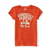 Angle View: Aeropostale Girls Foil Ps Athl. Dept. Embellished T-Shirt