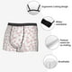 thumbnail image 3 of Balery Floral Calzoncillos bóxer para hombre, ropa interior de algodón suave y transpirable con cinturilla de nailon-Small, 3 of 5