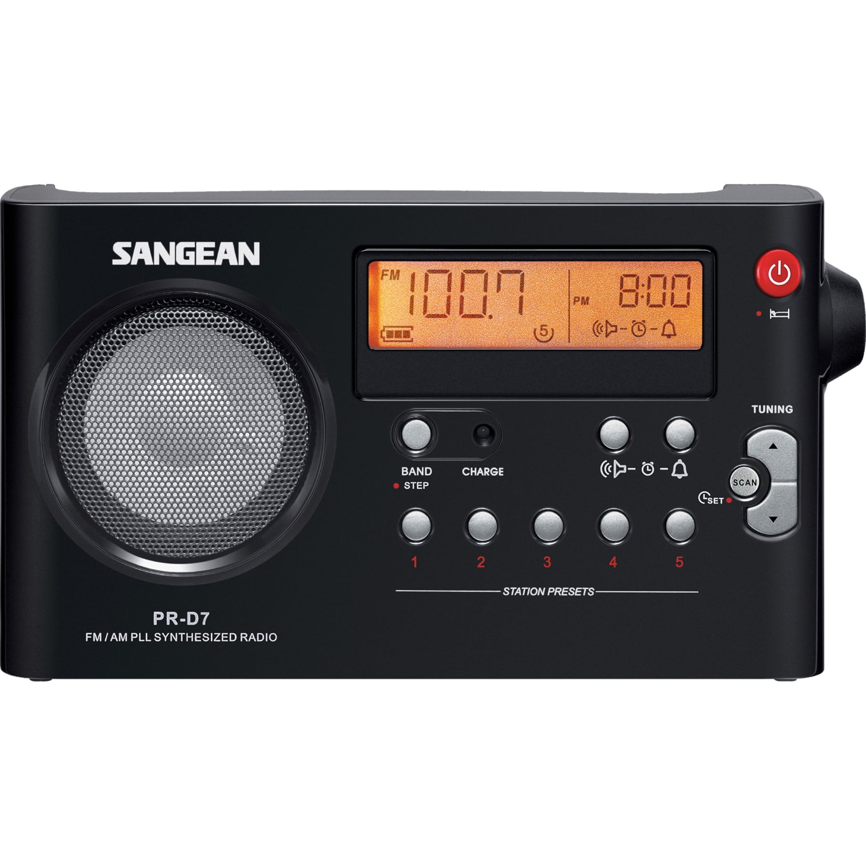 Sangean PRD7 Desktop Clock Radio