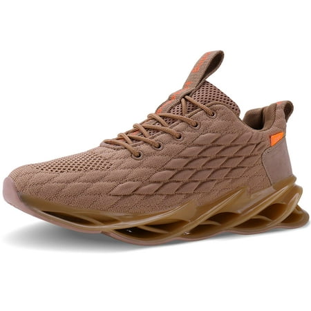 

MAYZERO Men Running Walking Shoes Sport Athletic Wihte Jogging Sneakers