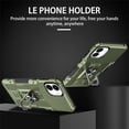 thumbnail image 4 of for Xiaomi Redmi A1 Case with Metal Ring Kickstand for Women & Men, Heavy-Duty Protection Shockproof Bumper Cover Case for Xiaomi Redmi A1 TY Green, 4 of 18