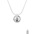 thumbnail image 2 of Delight Jewelry Silvertone Napoleon's Small Bee Joy Ring Charm Necklace, 18", 2 of 4