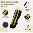 thumbnail image 4 of Crazy Funny Chicken Feet Socks for Women Men, 3D Novelty Gag Gift Stocking Stuffers, White Elephant Gifts for Adults, 4 of 6
