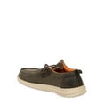 thumbnail image 6 of Deer Stags Boys' Relax Jr. Bungee Lace Fashion Sneaker - Olive/Orange - 13 Little Kid Medium, 6 of 8