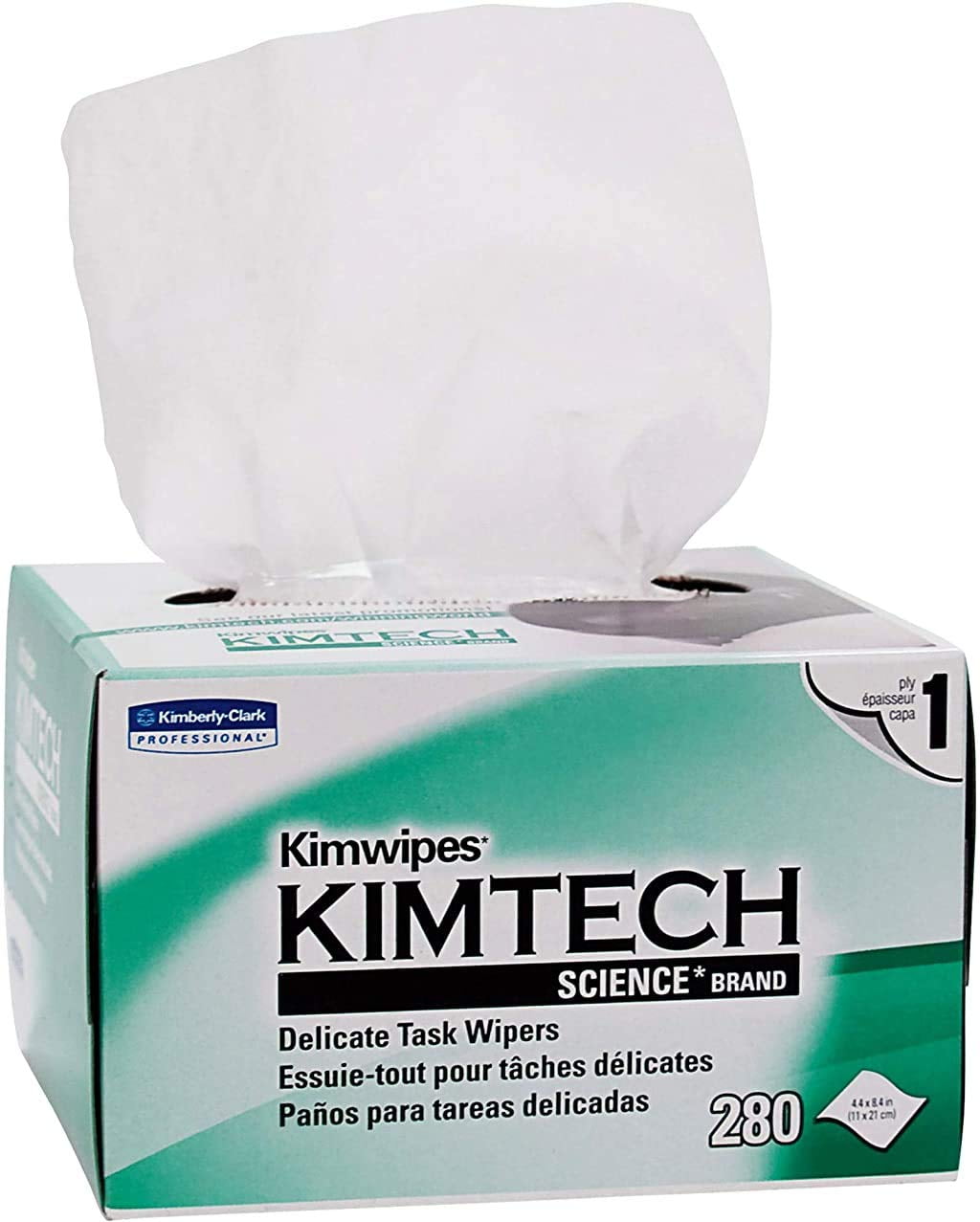 66 Wipes/Pack 12.5In X 13In. Kimwipes-Kimtech Prep Kimtex Wipes 