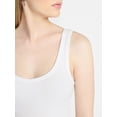 thumbnail image 4 of No Boundaries Cropped V-Neck Tank Top, Women’s XXS-XXL, 4 of 5