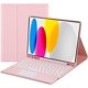 thumbnail image 1 of Funda Protectora para IPad con Soporte para Lápiz - Teclado Táctil Bluetooth Magnético Desmontable (Rosa), 1 of 7