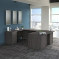 thumbnail image 6 of Office 500 72W U Shaped Desk with Drawers in Storm Gray - Engineered Wood, 6 of 6
