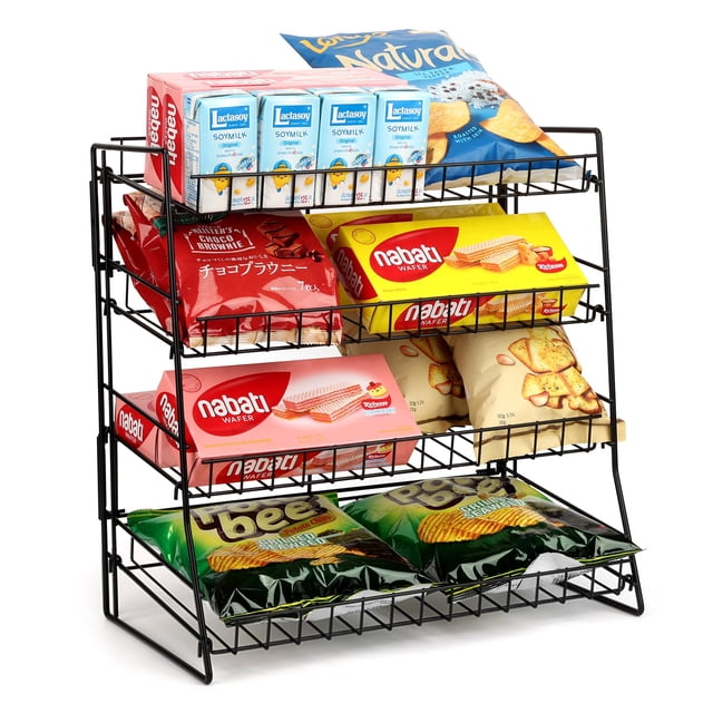 Soporte organizador de aperitivos de metal Liaakrr para caramelos