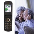 thumbnail image 3 of Flip 2G Teléfono para Personas Mayores Teléfono Celular para Personas Mayores con Botón Grande con Pantalla Grande Espera Larga Teléfono Celular con Doble SIM para Personas ANGGREK Otros, 3 of 8