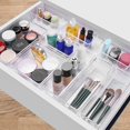 thumbnail image 5 of 9 Drawer Kitchen Organizers, Transparent Cutlery Storage, Polystyrene Storage Box, Organize Cutlery, Jewelry, Cosmetics，JUN, 5 of 5