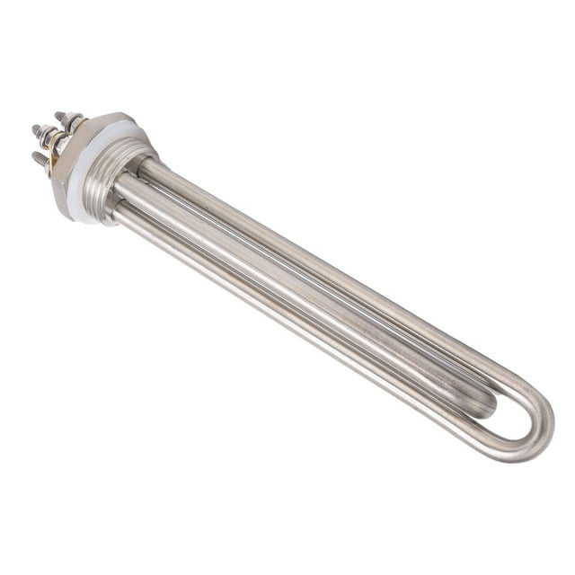 Fdit Immersion Water Heater Stainless Steel 1 NPT Thread Portable Quick Heating Electric Tube,Immersion Water Heater,Pool Heater