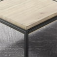 thumbnail image 4 of Steve Silver Oaklee Honey and Dark Grey Finish Mixed Media End Table, 4 of 6