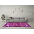 thumbnail image 3 of Ahgly Company Indoor Rectangle Persian Purple Traditional Area Rugs, 8' x 10', 3 of 4