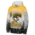 thumbnail image 2 of Youth Outerstuff Gold Pittsburgh Penguins Frozen Frenzy Hoodie, 2 of 3