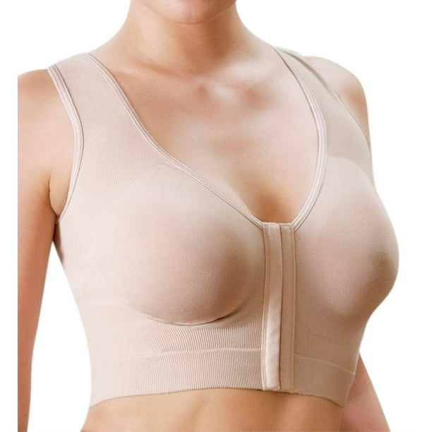 Annette - Women's Annette WL10BR Post Surgical Front Close Longline Recovery Bra - Walmart.com