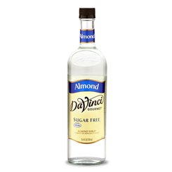 Da Vinci Sugar Free Syrup, Almond, 750 mL (Glass) - Walmart.com
