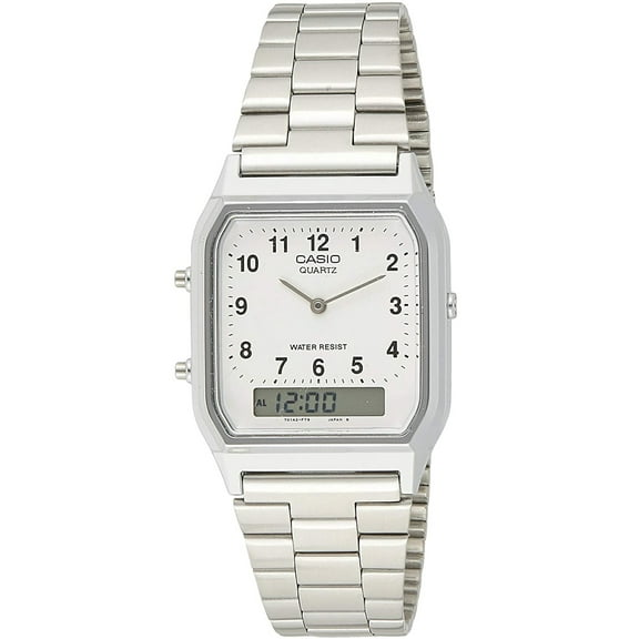 Casio Men's Classic Stainless Steel Watch AQ230A-7B