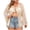 Beige1, variant on Women Plus Size Crochet Cardigan Lightweight Tie Front Hollow out Long Sleeve Summer Knit Cover up Cardigans